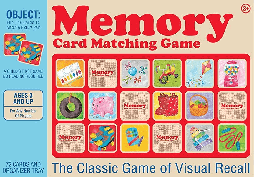 Cover of Memory, the classic card matching game