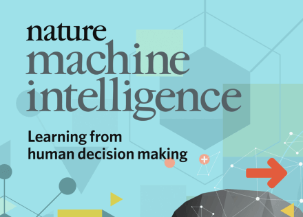 Cover of Nature Machine Intelligence Journal Volume 1