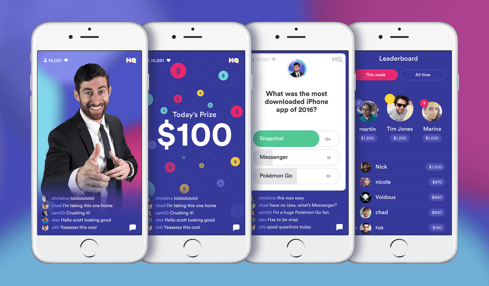 [Project] A nostalgic look back at HQ Trivia and my python automation experiment for getting rich
